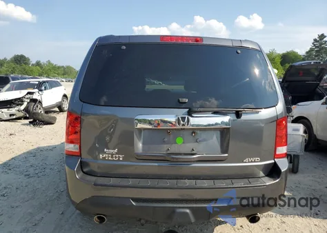 2012 Honda Pilot Exl из США, поврежденный, VIN 5FNYF4H55CB033123